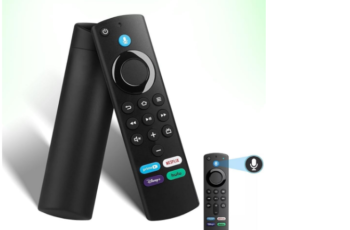 Controle Remoto de Voz Substituto para Amazon Fire TV Stick, Fire TV Stick 4K, Fire TV Stick Lite e Fire TV Cube - Compatível com 1ª, 2ª e 3ª Geração