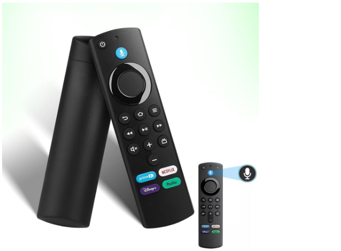 Controle Remoto de Voz Substituto para Amazon Fire TV Stick, Fire TV Stick 4K, Fire TV Stick Lite e Fire TV Cube - Compatível com 1ª, 2ª e 3ª Geração